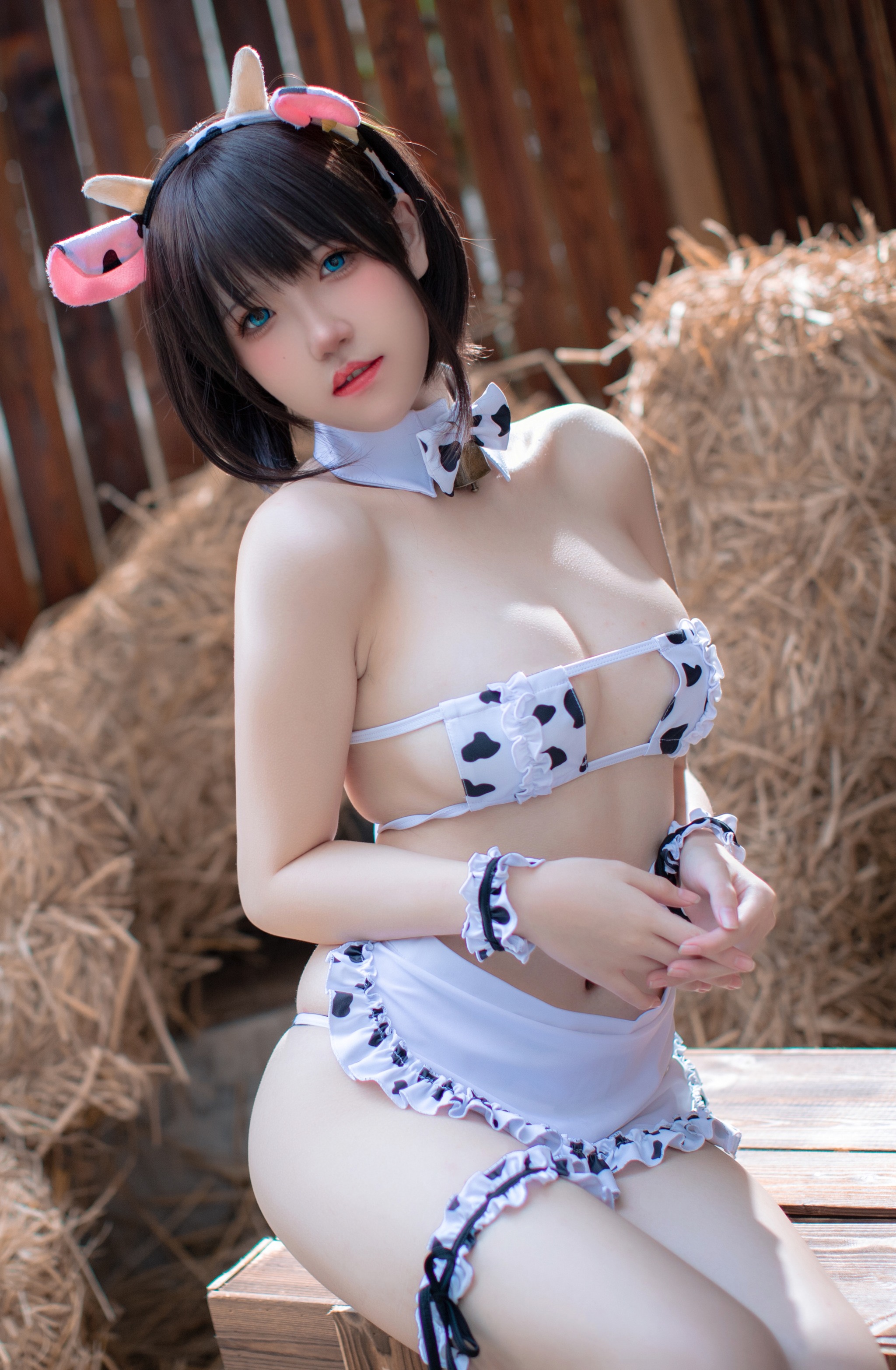 图片[1]-阿薰kaOri – NO.035 小薰喝牛奶 [57P]-XikXak